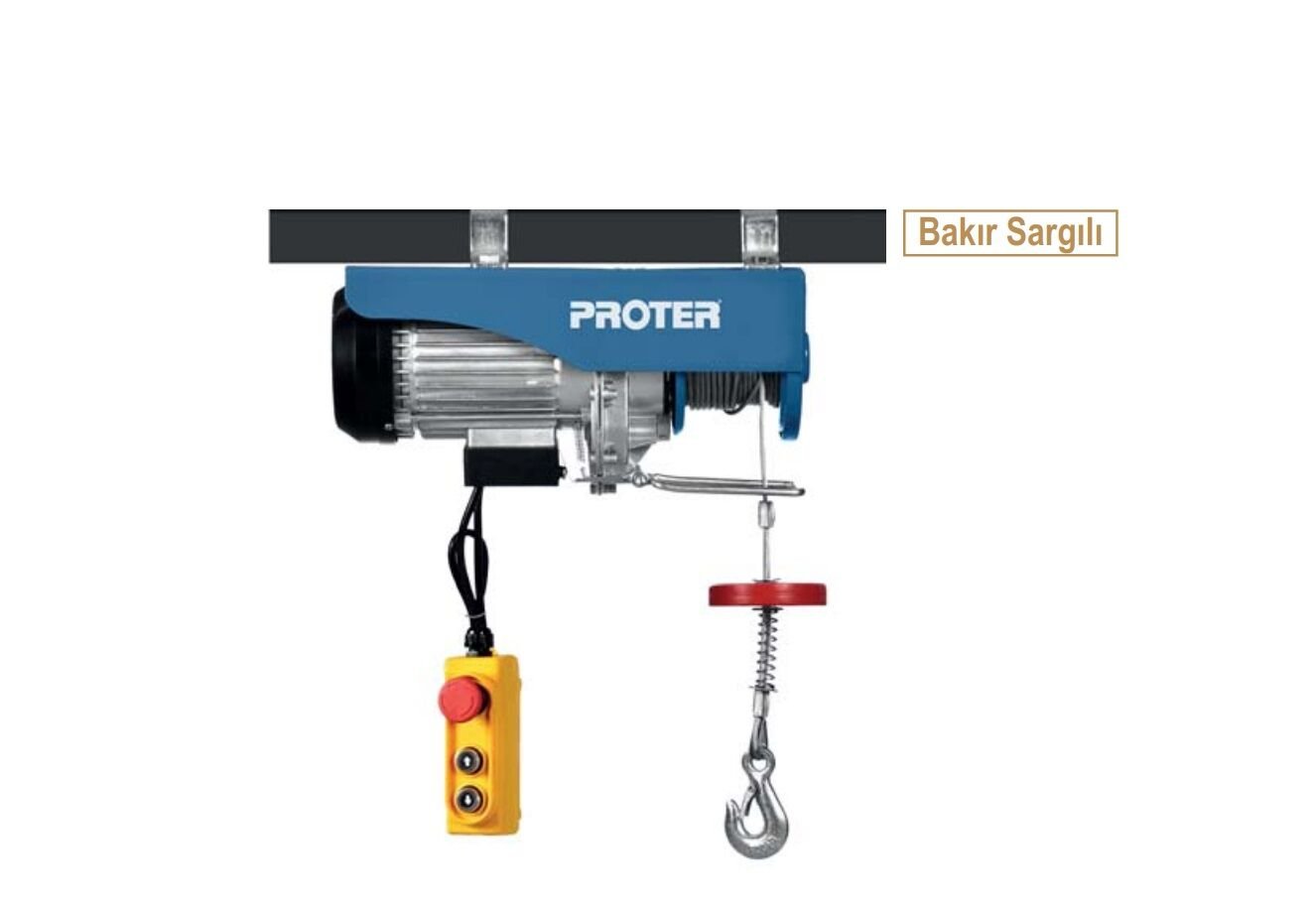 PROTER PR 6200 ELEKTRİKLİ MİNİ VİNÇ 600-1200 KG