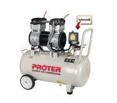 PROTER PR 52 S 50 LT 1.5 HP SESSİZ & YAĞSIZ HAVA KOMPRESÖRÜ