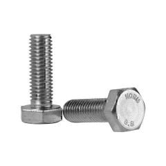 NORM M 16X35 GALVANİZLİ CİVATA 8.8 KALİTE DIN: 931-933 (ALTIKÖŞE BAŞLI METRİK CİVATA)