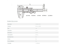 İNSİZE DİJİTAL KUMPAS 1108-150 STANDART MODEL 150 mm / 0-6″
