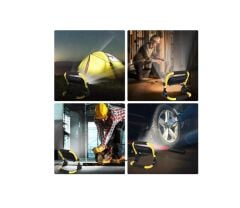 FORLİFE AYARLANABİLİR SEYYAR 50 W SLİM KASA LED PROJEKTÖR AYAĞI