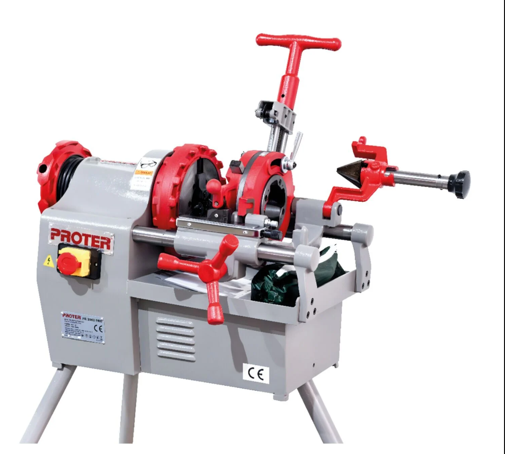 PROTER PR 3003 PRO 3'' TEZGAH TİPİ PAFTA MAKİNESİ 1000 WATT ÇAPAK ALMA APARATLI